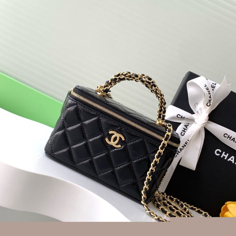 Ch*el cosmetic bags